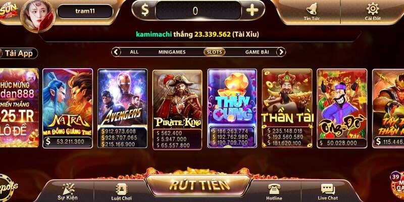 Khám phá ưu điểm của game bài Sunwin